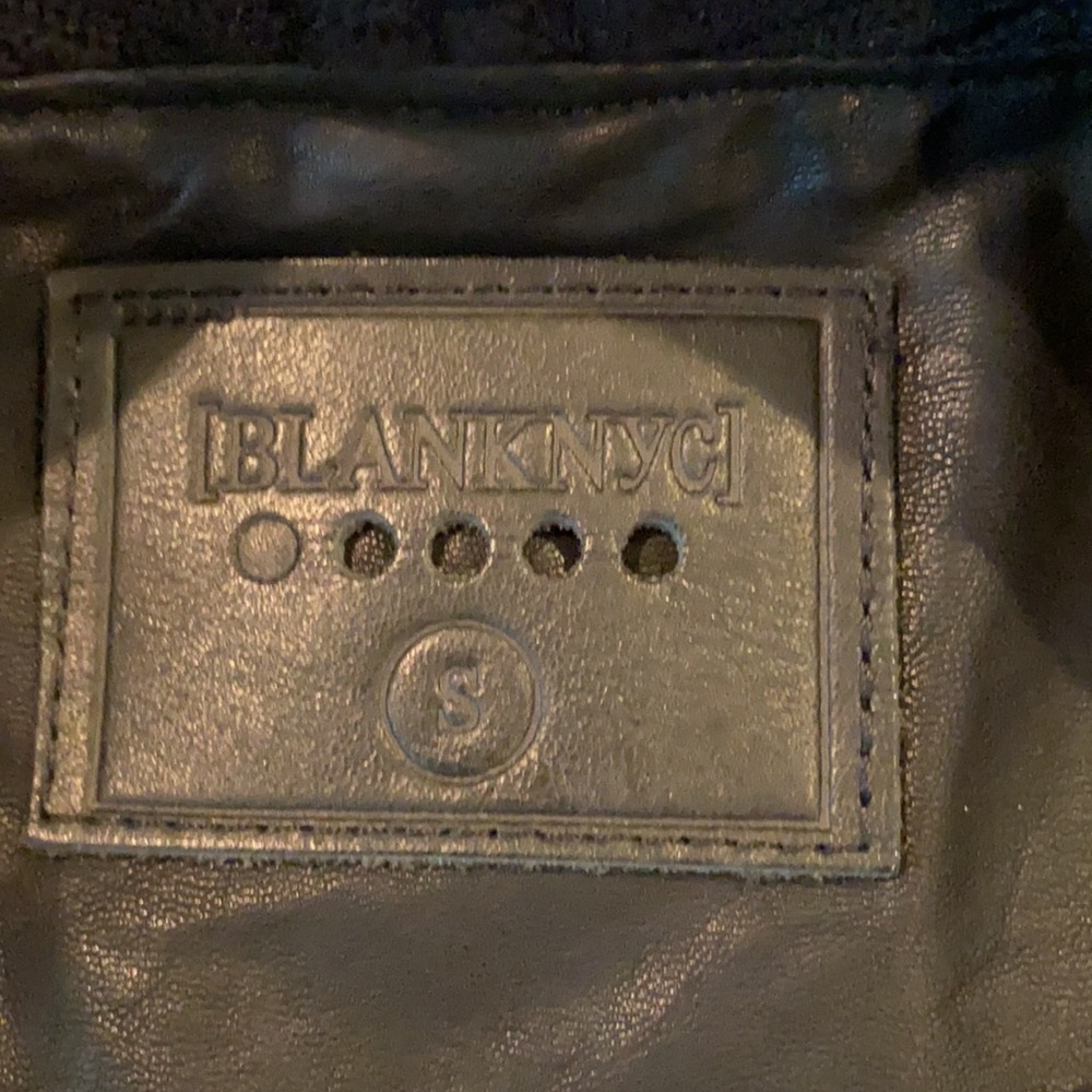 BLANK NYC (Nordstrom) LEATHER LOOK AND KNIT JACKET - Picture 3 of 4